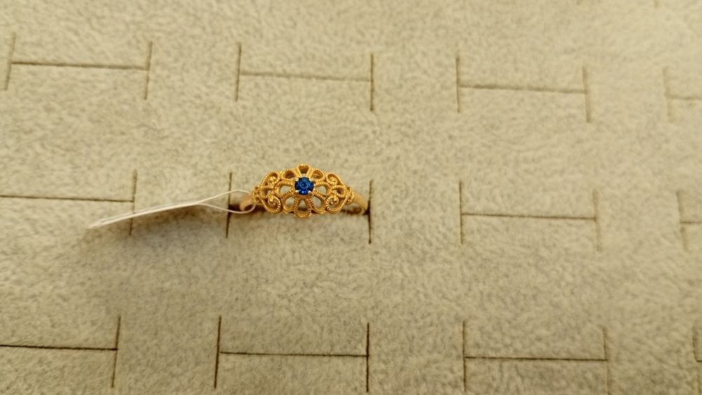 Złoty pierścionek 2,00g próba 750 rozmiar 14-Komis MADEJ Dębica