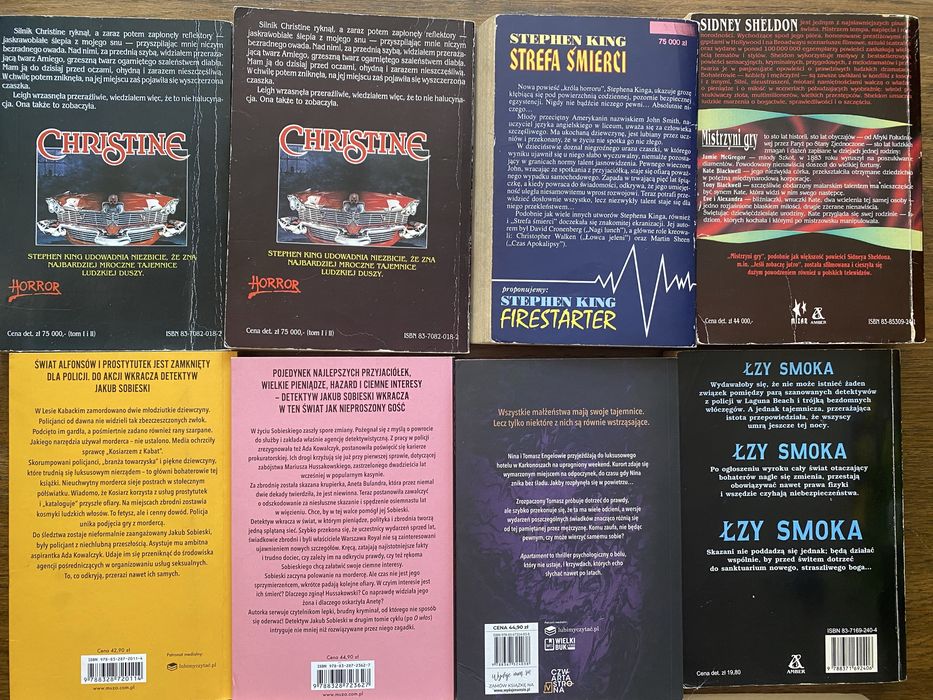 Mix książki Zestaw lub na Sztuki!