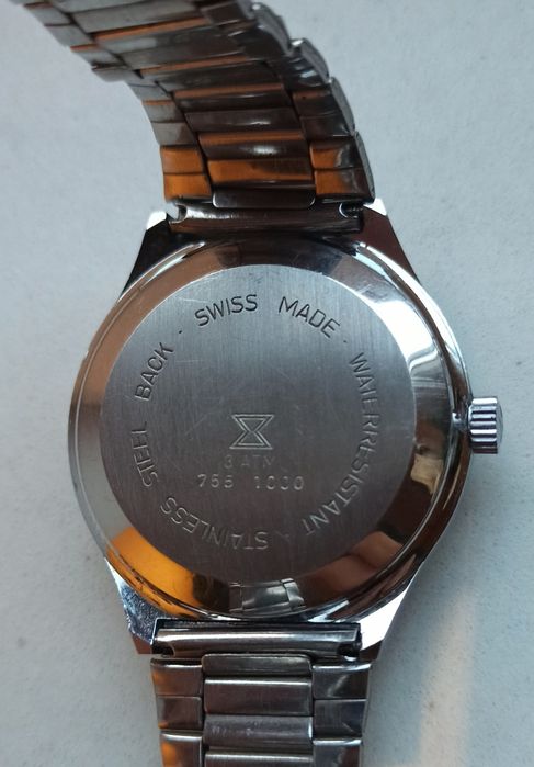 Zegarek Edox szwajcarski vintage