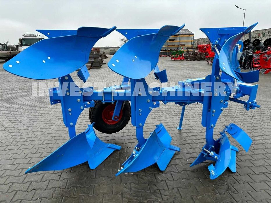 Pług obrotowy zagonowy agregat EURO-MASZ 3+ NOWY GWARANCJA