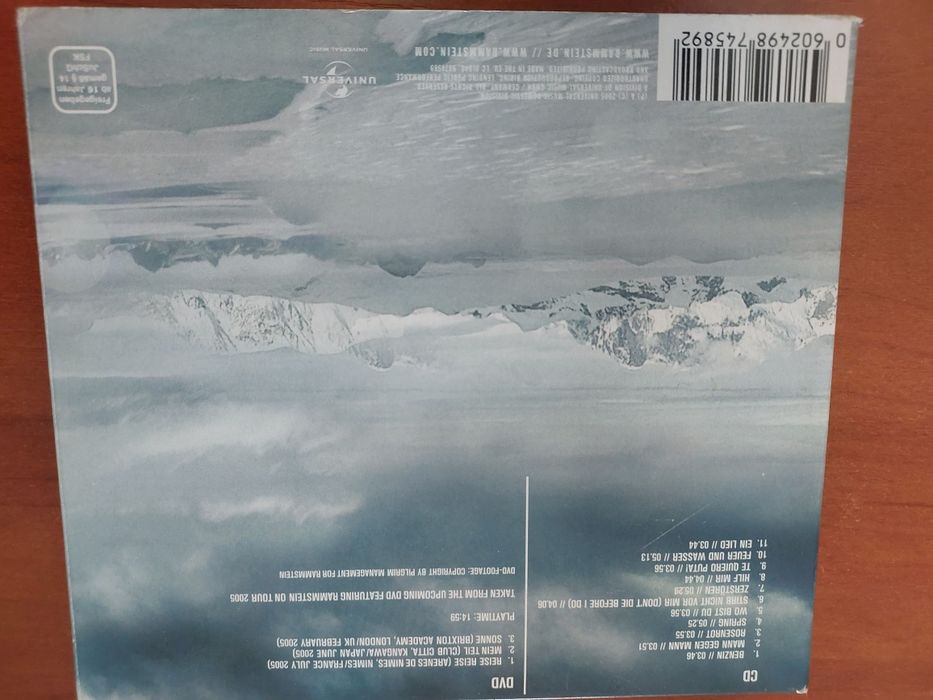 RAMMSTEIN - Rosenrot - Limited Edition  - (CD+DVD)