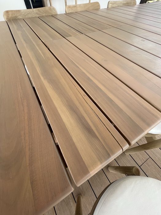Mesa extensivel de exterior Sklum Nova