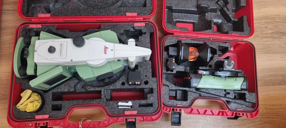 Leica TCRP1205 R300 5" Tachimetr robotyczny bezlustrowy.