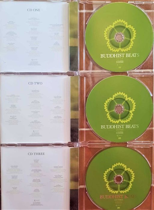 Pack Luxo 3 CDs Buddhist Beats (Estado Novo)