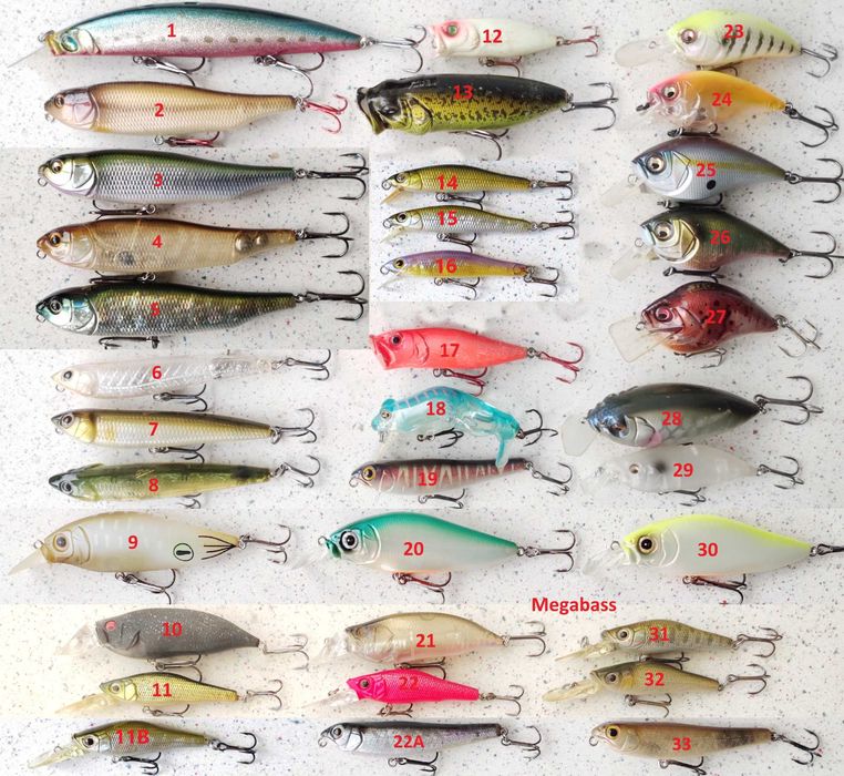 Воблеры Megabass DEPS Daiwa