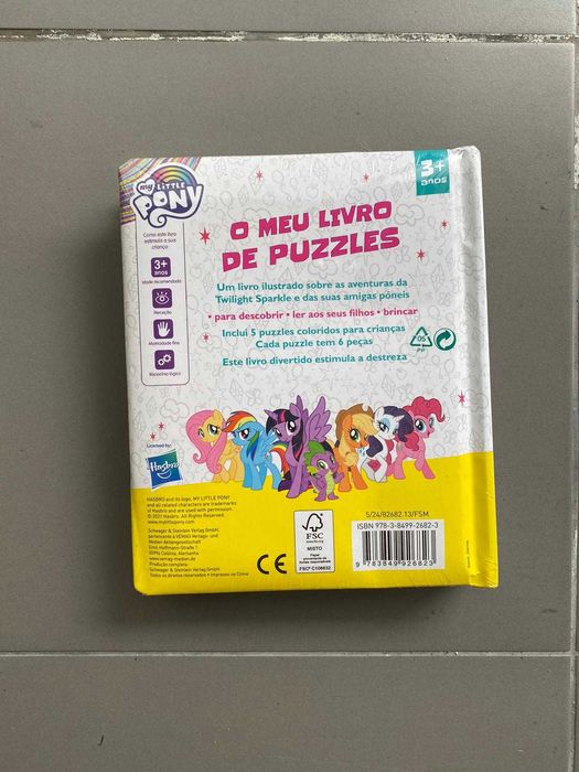 Livros com Puzzles para crianças