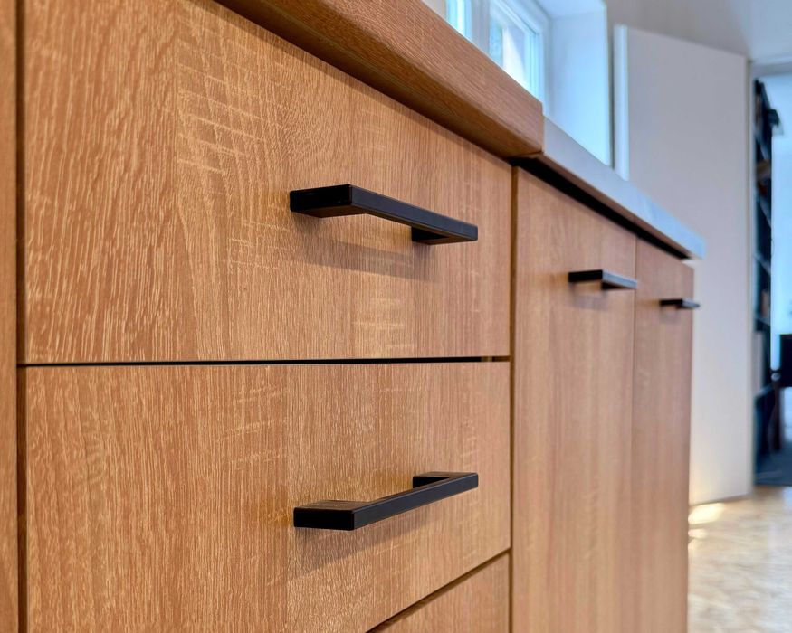 meble kuchenne, zestaw 2m, 6 szafek + blaty, WYPRZEDAŻ