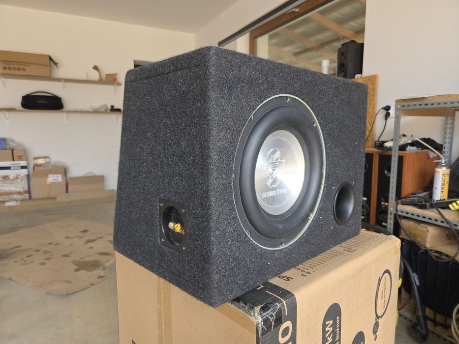 Ground zero hydrogen gzhw 25x subwoofer