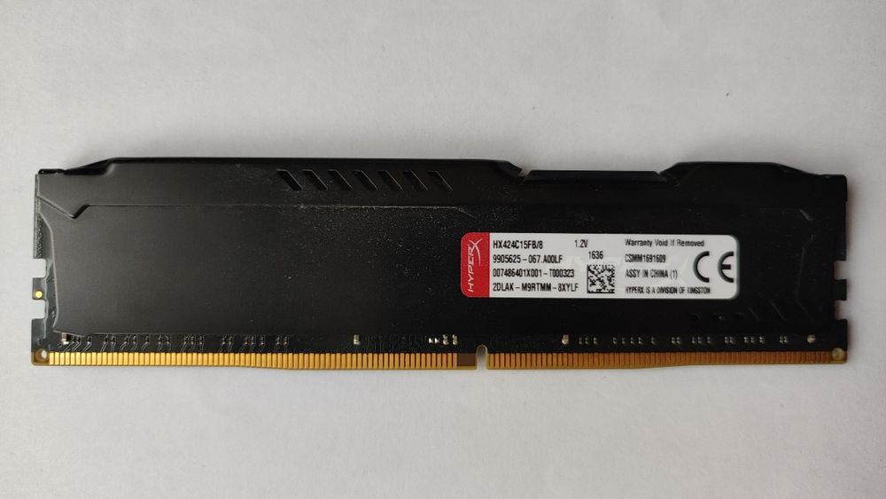 HyperX DDR4 8GB 2400MHz-(KHX2400C15D4/8G)