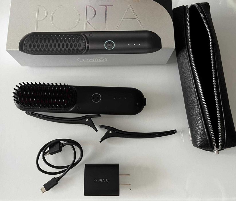 Escova alisadora portátil