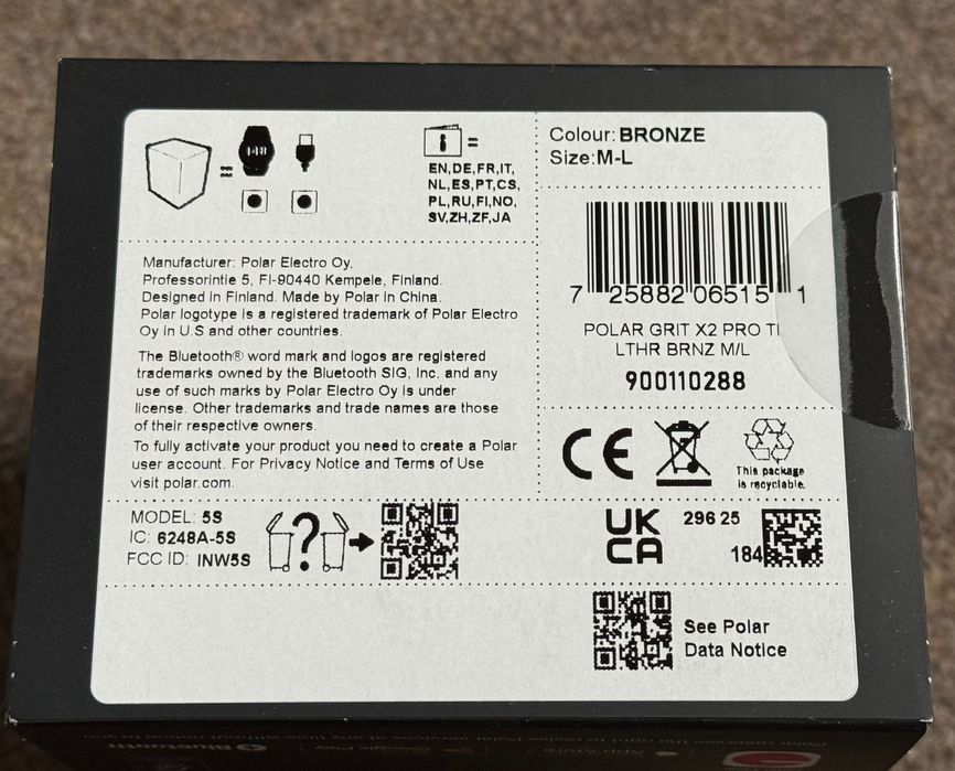 Polar Grit X2 Pro Titan w super stanie