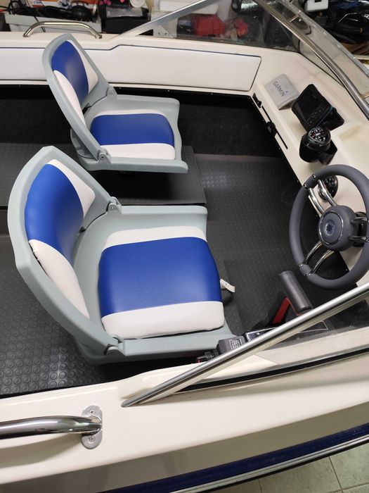 Riamar 430 LX c/ Mercury 50 hp ( injeção ) 4 tempos