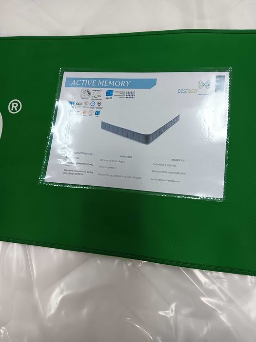 Double Mattress with Viscoelastic Foam, 190 x 140 cm, BRAND NEW64284144254466121