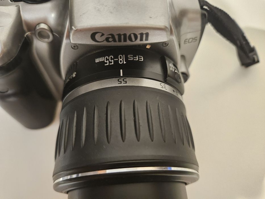 Canon 300d com lente 18-55mm