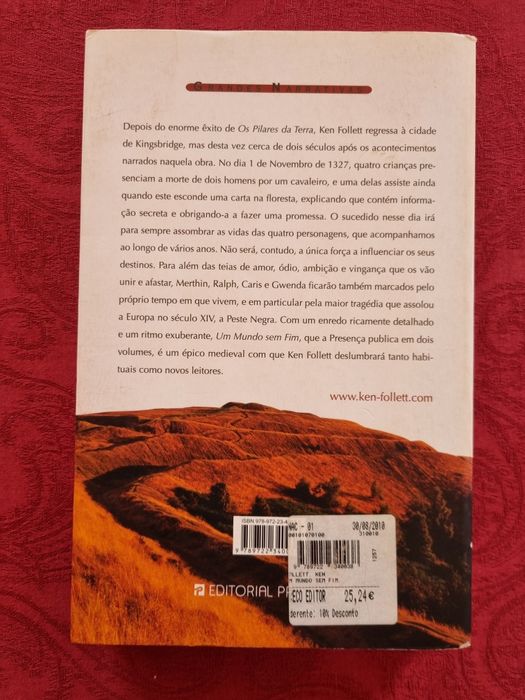 Os Pilares da Terra, Ken Follett