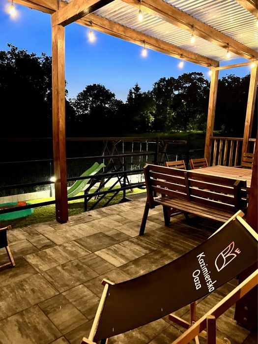 Willa KAZIMIERSKA OAZA noclegi sauna bilard grill Kazimierz Dolny