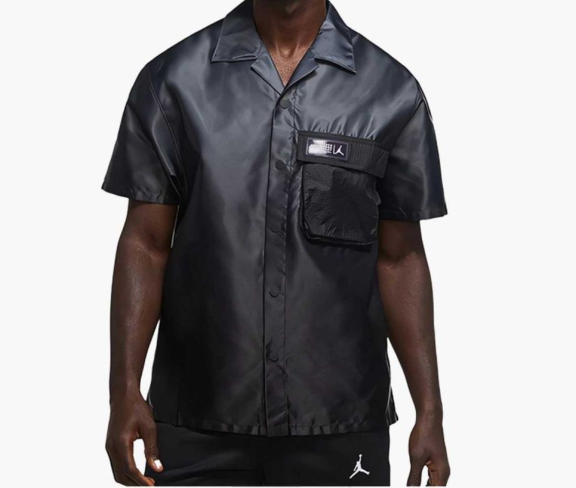 Стильна чоловіча сорочка Nike Air Jordan 23 Engineered Black! Розмір S