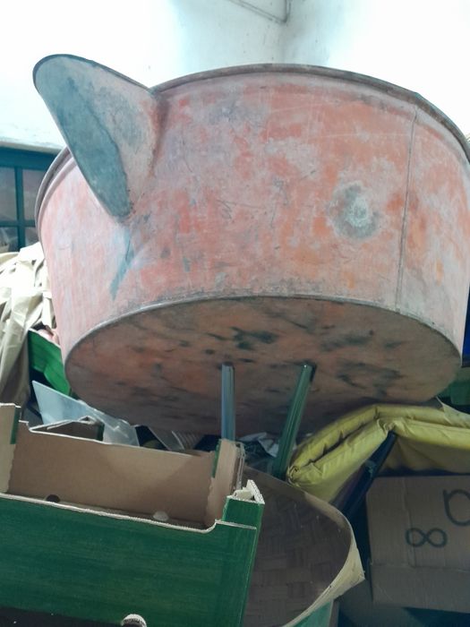 Banheira antiga zinco impecável