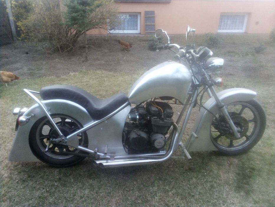 Kawasaki custom bagger