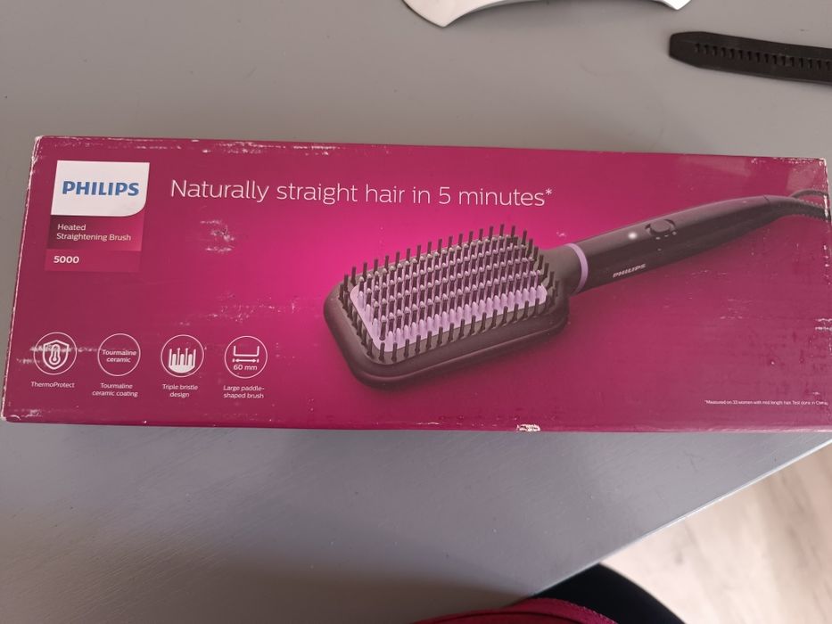 Щітка-випрямляч Philips BHH880/00 в ідеальному стані з коробкою