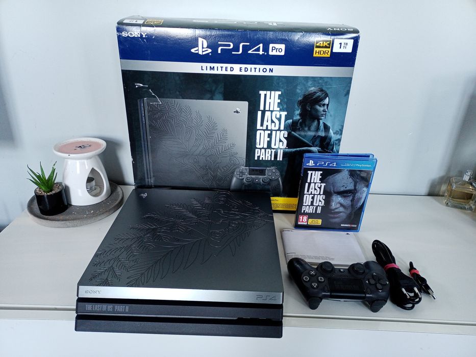 Ps4 PRO 1TB Limited The Last Of Us PARTII Jak NOWA Komplet Playstation