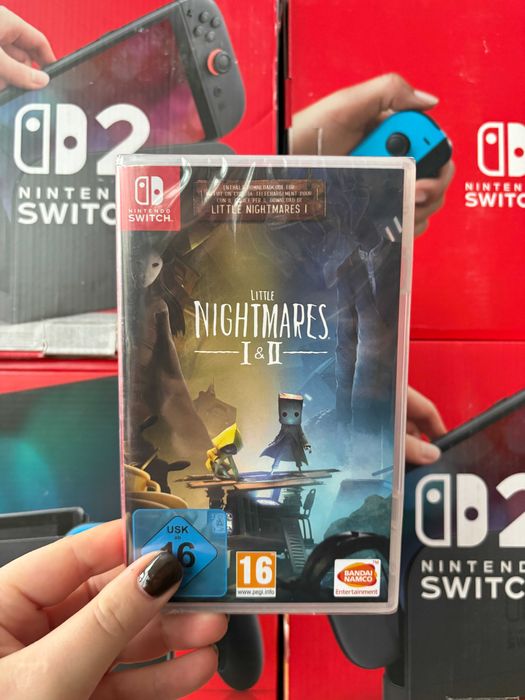 Гра Little Nightmares 1-2 на nintendo,картридж з грою на нінтендо,ліце