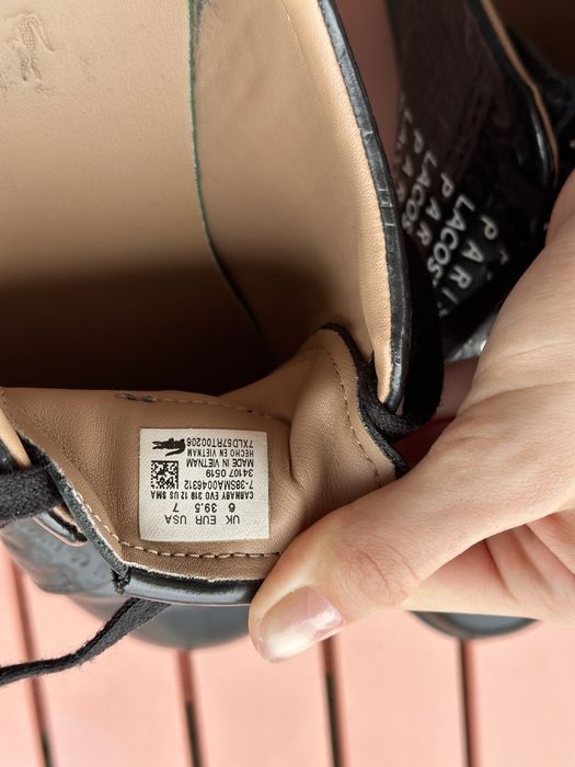 Sapatilhas Sneakers Lacoste Originais  39,5