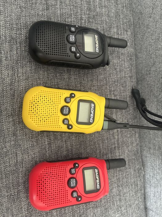 Krótkofalówki 2szt sprawne Walkie talkie BAOFENG BF-T6 PMR radiotelefon Duzy zasieg