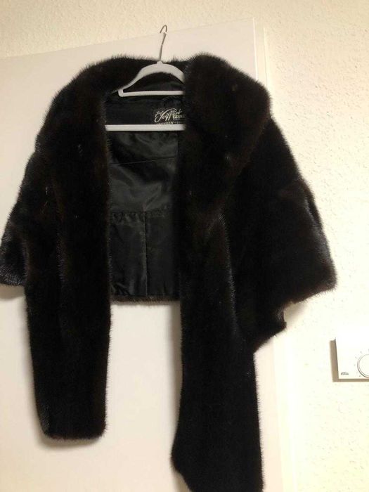 Норковая накидка(Пончо)