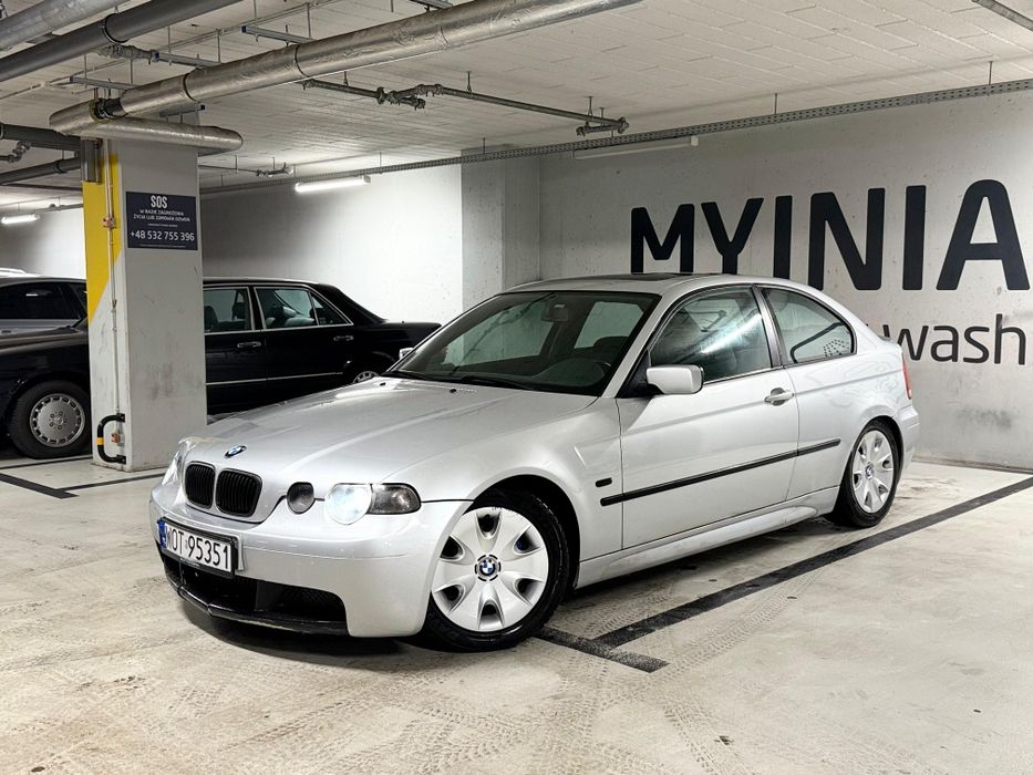 BMW E46 Compakt 1.8 Gaz M pakiet Gwint  Xenon  dyfer spaw