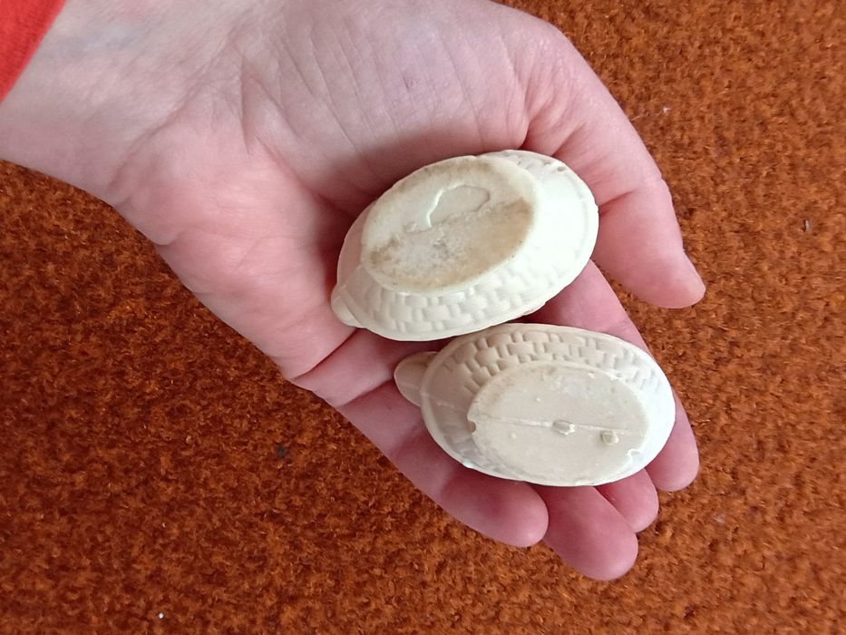 Kurki z białej czekolady