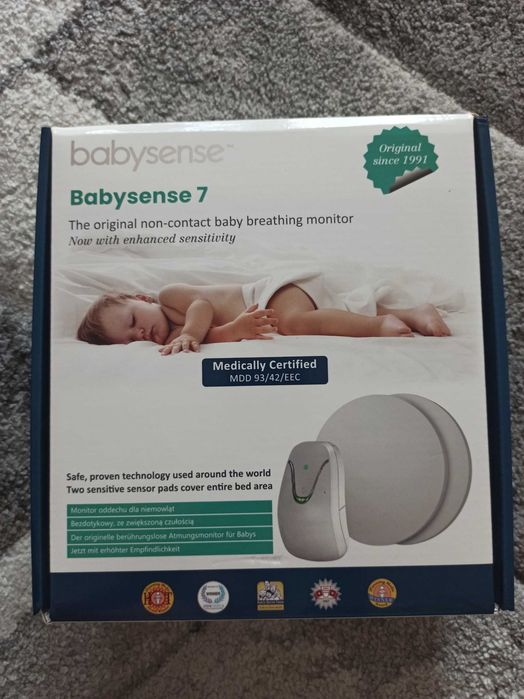 Monitor oddechu dla niemowląt Babysense 7