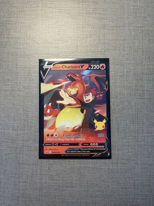 Karta pokemon Lance's Charizard V SWSH133 - Black Star Promo