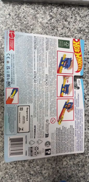 Hot Wheels action Mattel pocket laucher carro brinquedo Novo SELADO