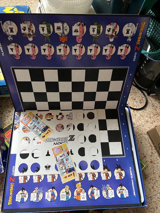 Dragon ball z chadrez xadrez usado