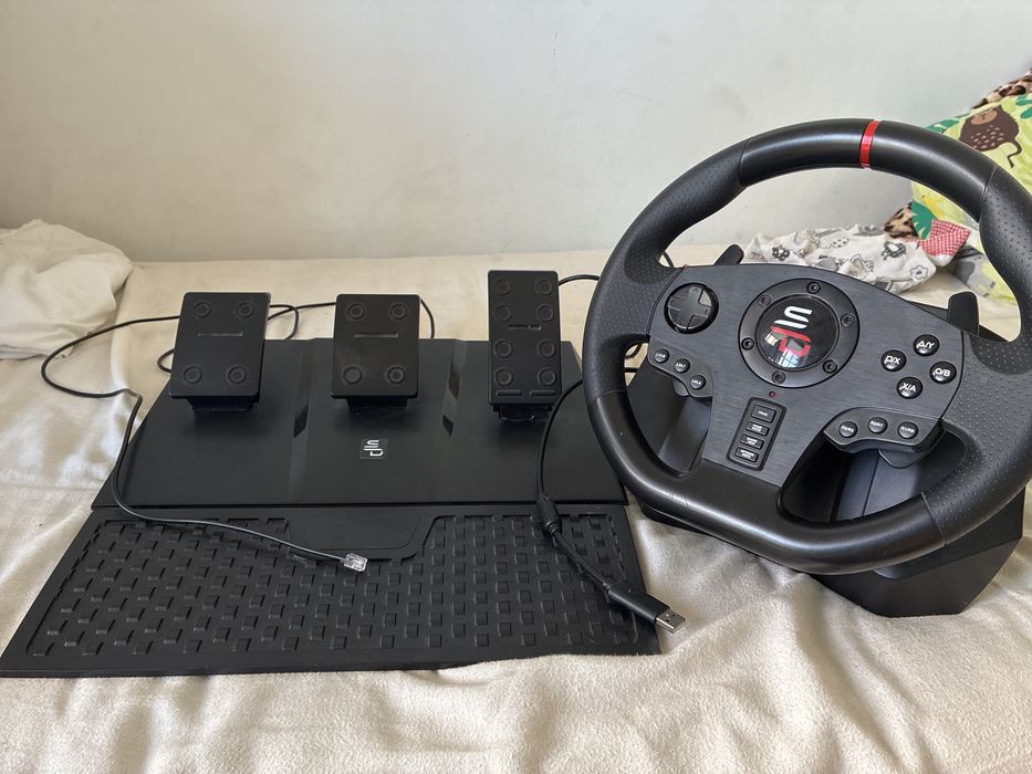 Volante e pedais para ps4,