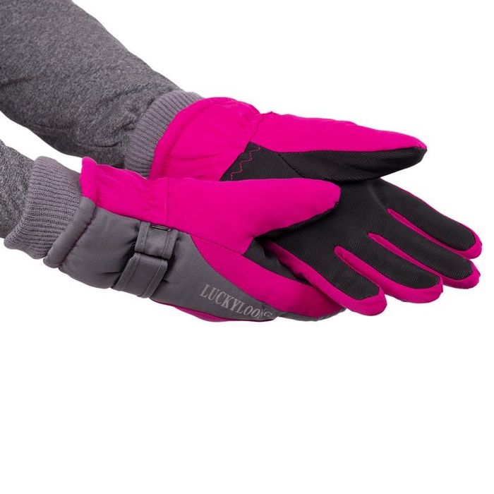 Перчатки горнолыжные теплые детские Lucky Gloves 9990 размер M-XL