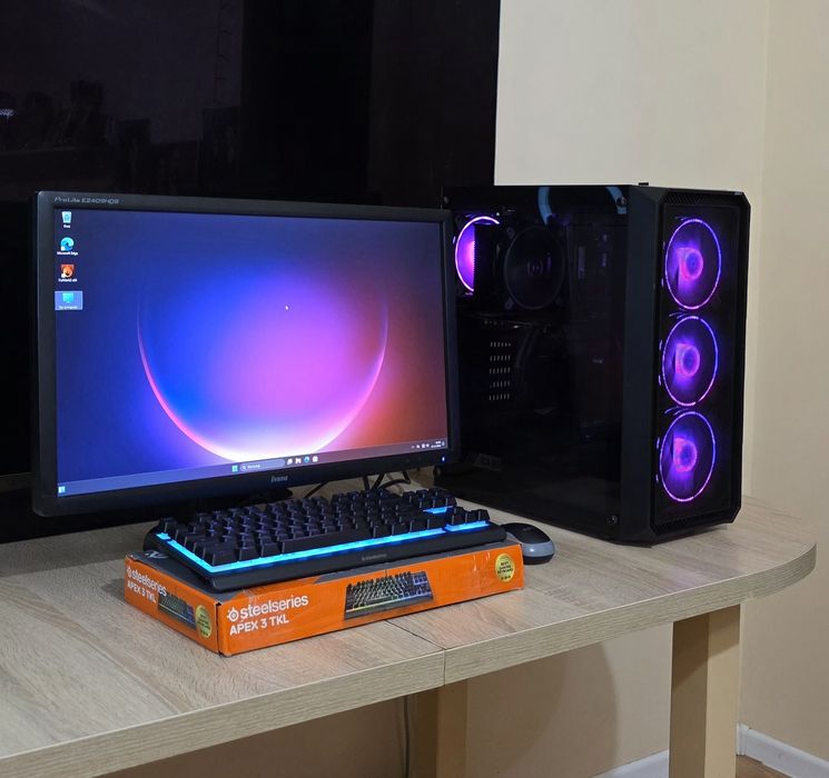 Caly zestaw,GTX1660,DDR4 16,Nowy SSD 512