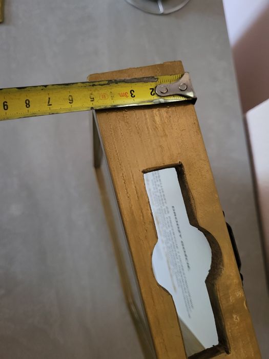 Złota ramka box na zdjęcia z fotobudki dekoracja weselna ramka zdjęcia