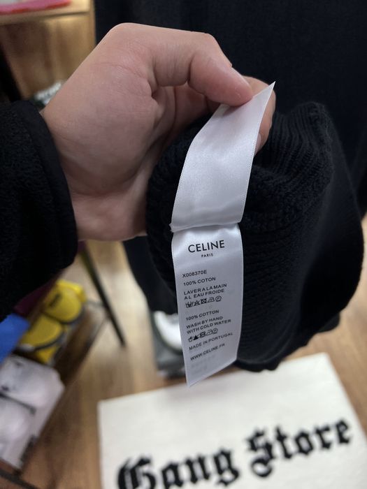 Светр Cline Селін Black Khaki Logo