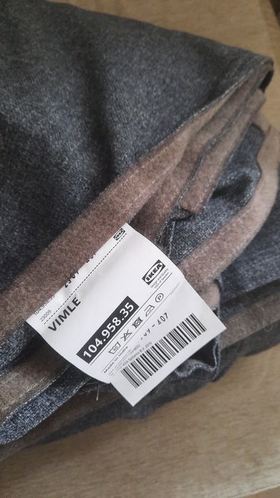 Capa p/ sofá Vimle 3lug c/ chaise longue