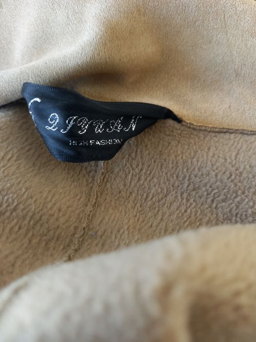 Elegancki płaszczyk zamszowy/jelonek Fashion XiuXian odM-L.