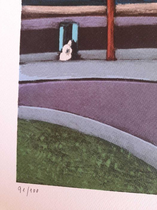 Serigrafia de Jacinto Luís