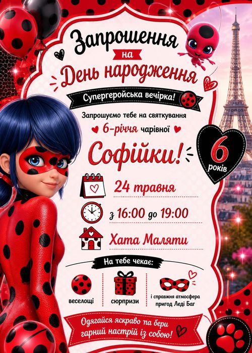 Запрошення на день народження