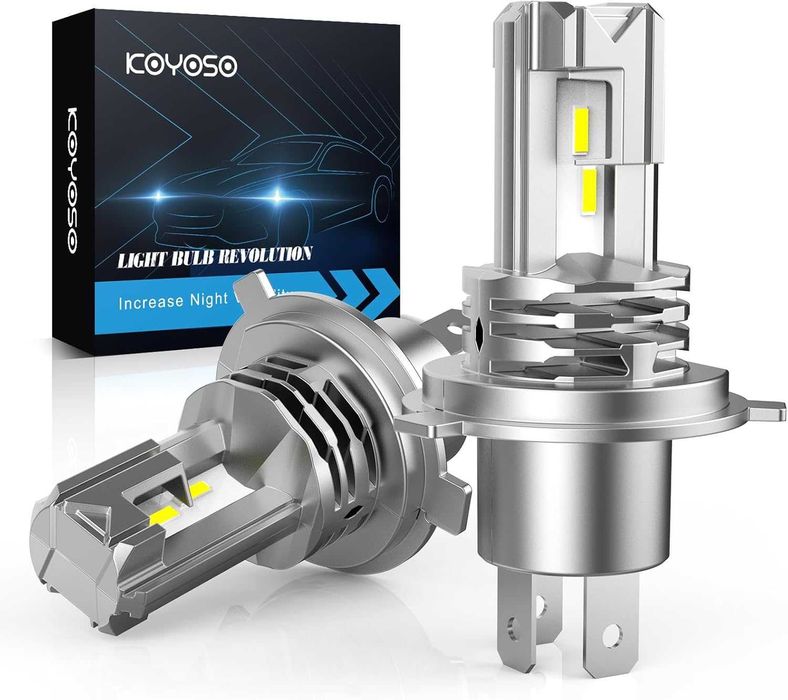 Koyoso - LED Automotiva - H4 - 10.000Lm - 6500K - 50W