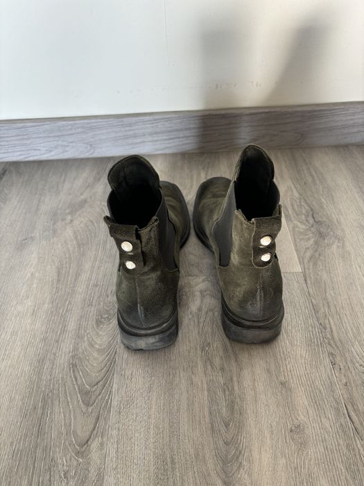 Botki - sztyblety Nessi 38 - ciemna zieleń