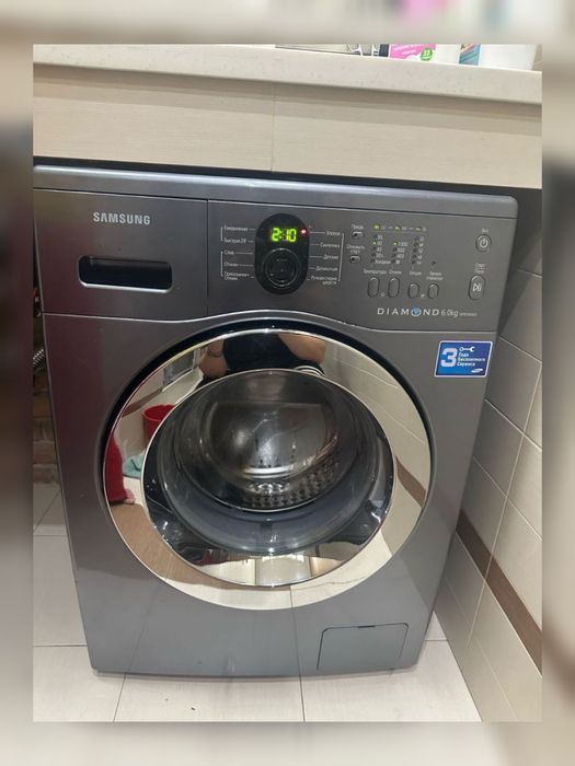 Пральна/стиральная машина Samsung WF8590NGY, вузька