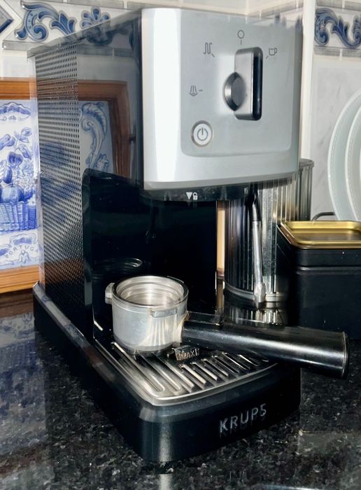 Máquina manual de café expresso