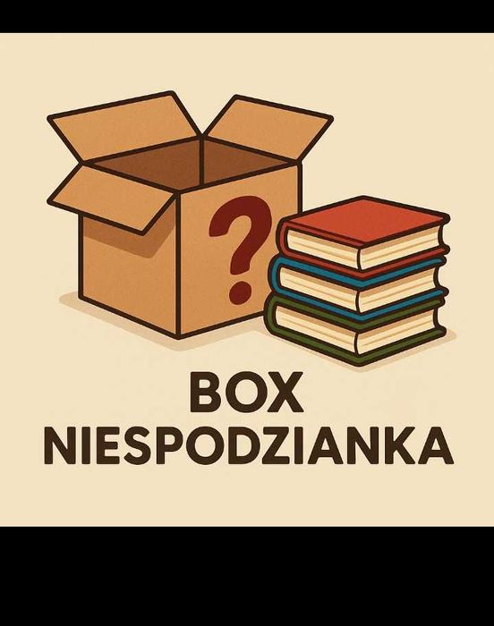 box niespodzianka z używanymi książkami
