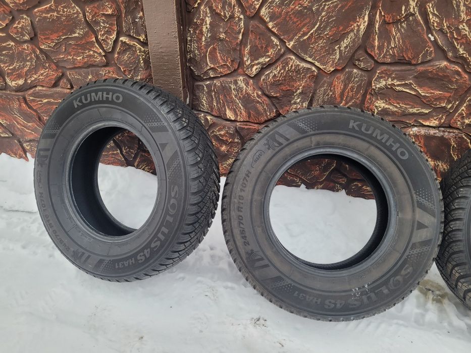 Гума,резина 2025 рік всесезонна Kumho 245*70*16